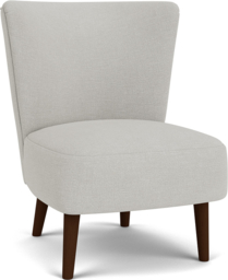 Red Velvet Chair - Modern Accent Custom Arm Chair In Easy Clean Velvet - Penryn Range - thumbnail 2
