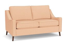 Pink Velvet 3 Seater Sofa - Modern Style Custom Sofa In Stain Resistant Velvet - Weymouth Range - thumbnail 1