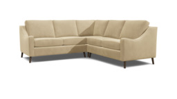 Weymouth 2 Seater Corner Sofa Bed cream - thumbnail 1