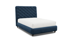 Windsor Double Size Bed blue - thumbnail 1