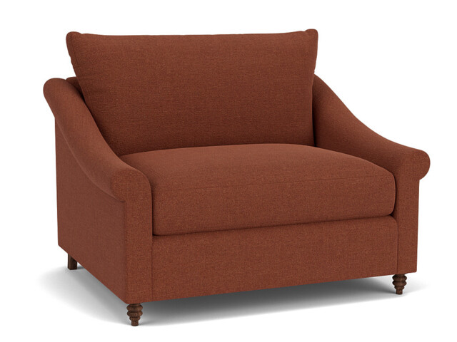 Hayling Loveseat Sofa red - image 1
