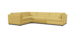 Camden Large Corner Sofa yellow - thumbnail 1