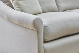 Hayling Loose Cover Large Corner Sofa white - thumbnail 5