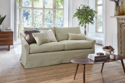Hayling Loose Cover Large Corner Sofa white - thumbnail 2