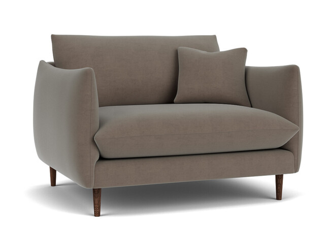 Greenwich Loveseat brown - image 1