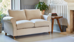 Purple Velvet 3.5 Seater Sofa - Traditional Style Custom Sofa In Easy Clean Velvet - Kendal Range - thumbnail 3
