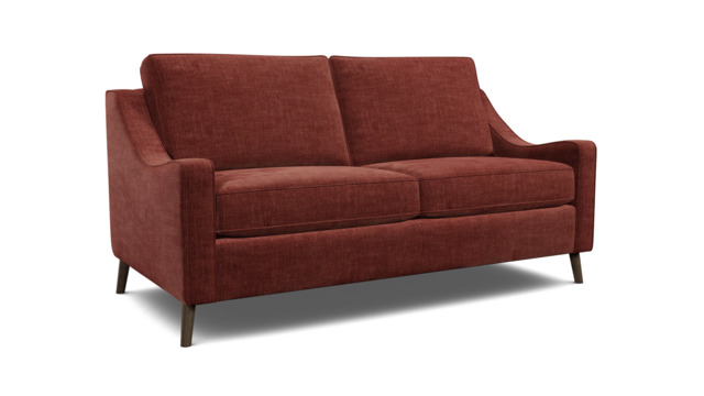 Purple Velvet 3.5 Seater Sofa - Modern Style Custom Sofa In Easy Clean Velvet - Weymouth Range - image 1