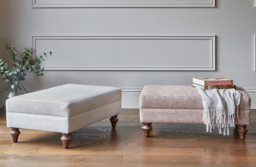 Green Linen 2 Seater Sofa - Traditional Style Custom Sofa Settee - Evelyn Range - thumbnail 6