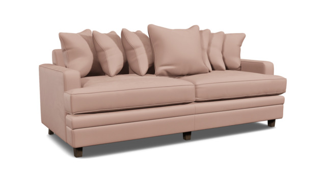 Streatham Scatter Back 3.5 Seater Sofa  pink - image 1
