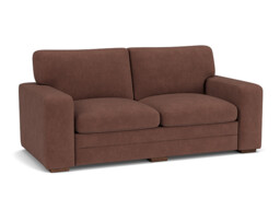 Purple Velvet 3 Seater Sofa - Modern Style Custom Sofa In Easy Clean Velvet - Sloane Range - thumbnail 1