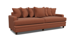 Streatham Scatter Back 4 Seater Sofa  red - thumbnail 1