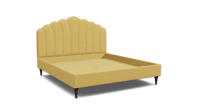 Snowdon Super King Bed yellow - image 1
