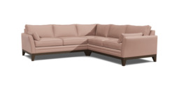 Exmouth 3 Seater Corner Sofa Bed pink