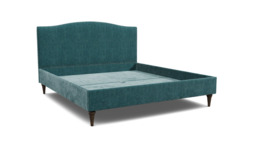 Avebury Low Super King Bed teal - thumbnail 1