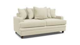 Streatham 2 Seater Scatter Back Sofa Bed white - thumbnail 1