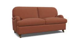 Red Velvet 3 Seater Sofabed - Traditional Fold Out Custom Sofa Bed In Easy Clean Velvet - Helston Range
