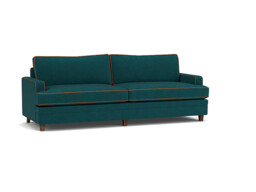 Streatham 4 Seater Sofa Bed teal - thumbnail 1