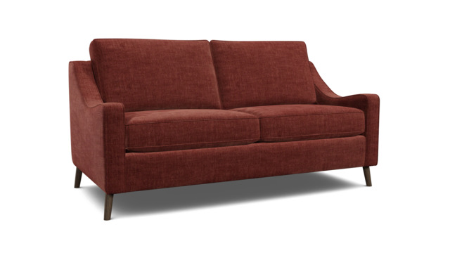 Purple Velvet 3.5 Seater Sofabed - Modern Fold Out Custom Sofa Bed In Easy Clean Velvet - Weymouth Range - image 1