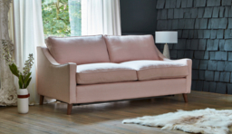 Grey Fabric 2 Seater Sofa - Modern Style Custom Sofa In Easy Clean Fabric - Weymouth Range - thumbnail 3
