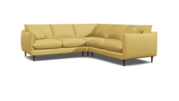 Greenwich Even Sided Corner Sofa yellow - thumbnail 1