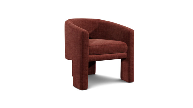 Purple Velvet Armchair - Modern Accent Custom Arm Chair In Easy Clean Velvet - Wandsworth Range - image 1