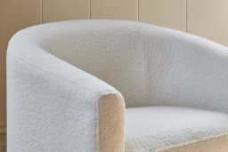 Purple Velvet Armchair - Modern Accent Custom Arm Chair In Easy Clean Velvet - Wandsworth Range - thumbnail 3