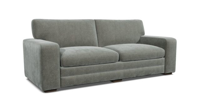 Grey Fabric 3.5 Seater Sofa - Modern Style Custom Sofa In Easy Clean Fabric - Sloane Range - image 1