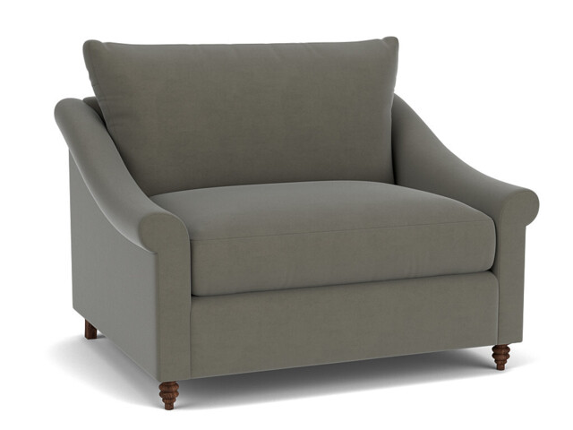 Hayling Loveseat Sofa grey - image 1