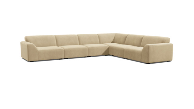 Dalston Extra Large Corner Sofa cream - image 1