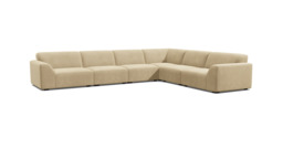 Dalston Extra Large Corner Sofa cream - thumbnail 1