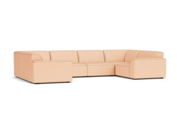 Dalston Large U Shape Sofa pink - thumbnail 1