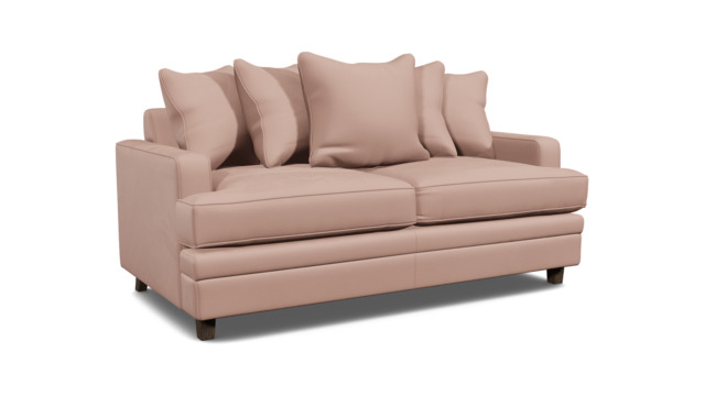 Streatham 2 Seater Scatter Back Sofa pink - image 1