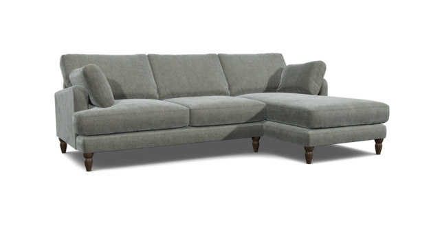 Notting Hill Medium Chaise Sofa grey - image 1
