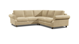 Kendal 3 Seater Corner Sofa Bed cream - thumbnail 1