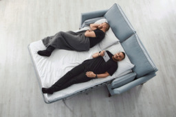 Green 3.5 Seater Corner Sofa - Modern Style Fabric Luxury Premium Corner Sofa - Exmouth Range - thumbnail 5