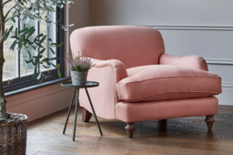Darlings of Chelsea Evelyn Stylish Cream Loveseat Chaise Day Bed - thumbnail 9