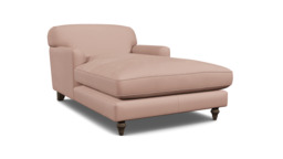 Darlings of Chelsea Galloway Stylish Pink Armchair Chaise Day Bed