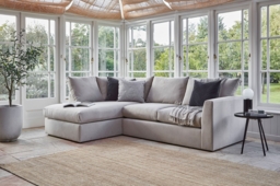 Portland 3.5 Seater Sofa  black - thumbnail 3