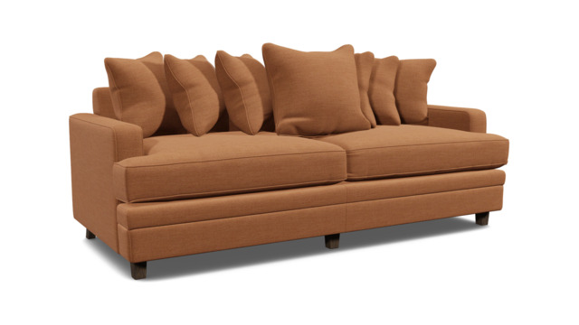 Streatham Scatter Back 3.5 Seater Sofa orange - image 1