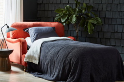 Helston 2 x 2 Seater Corner Sofa Bed leather - thumbnail 8