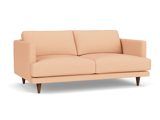 Pink Velvet 3 Seater Sofa - Modern Style Custom Sofa In Stain Resistant Velvet - Middleton Range - image 1