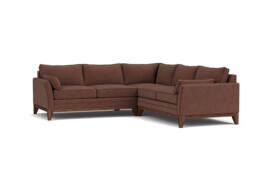 Exmouth 3 Seater Corner Sofa Bed purple - thumbnail 1