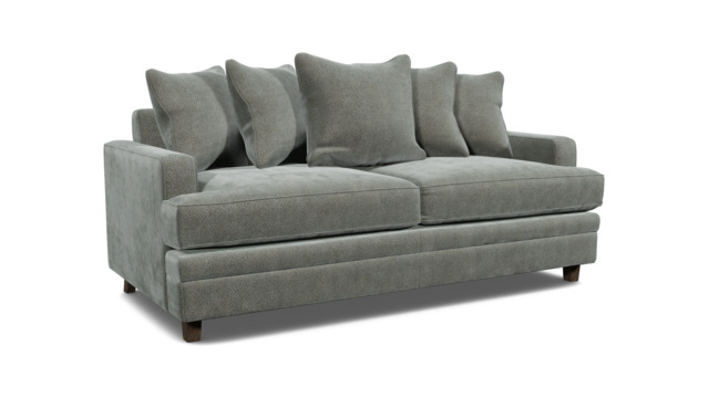 Streatham 3 Seater Scatter Back Sofa grey - image 1