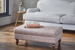 Teal Velvet 4 Seater Sofa - Traditional Style Custom Sofa In Stain Resistant Velvet - Evelyn Range - thumbnail 7