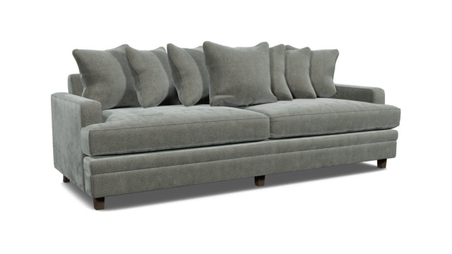 Streatham Scatter Back 4 Seater Sofa grey - image 1