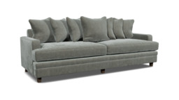 Streatham Scatter Back 4 Seater Sofa  grey - thumbnail 1