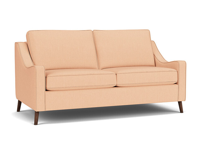 Pink Velvet 3.5 Seater Sofa - Modern Style Custom Sofa In Stain Resistant Velvet - Weymouth Range - image 1