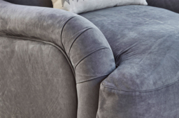 Teal Velvet Armchair - Traditional Accent Custom Arm Chair In Stain Resistant Velvet - Ryde Range - thumbnail 4