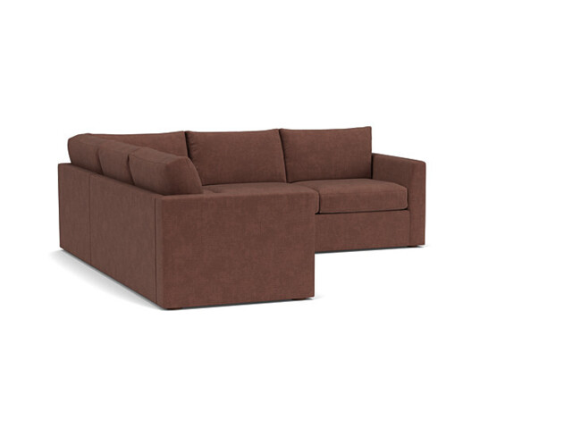 Portland 8 Seater Corner Sofa purple - image 1