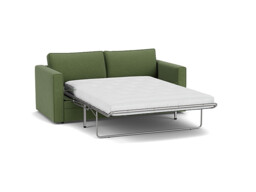 Green Linen 3.5 Seater Sofabed - Modern Fold Out Custom Sofa Bed - Bromley Range - thumbnail 1